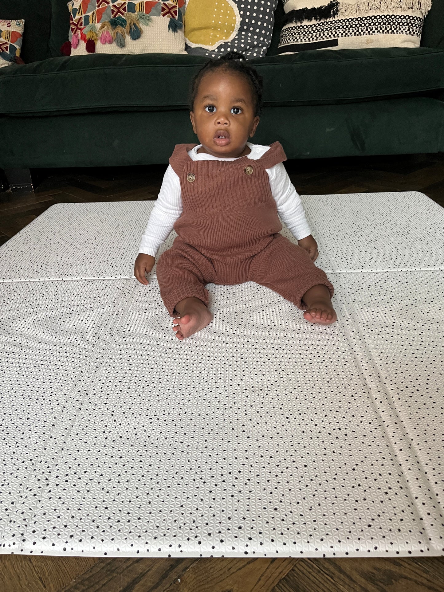 Dotty FOLDiMAT Play Mat – Foldable Baby Play Mat with Dotty Design