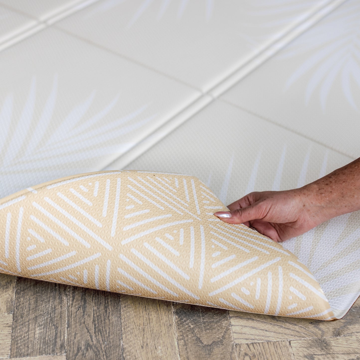 Scandi FOLDiMAT Play Mat – Foldable Baby Play Mat with Scandi Design