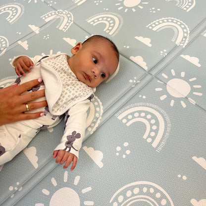 Confetti FOLDiMAT Play Mat – Foldable Baby Play Mat with Confetti Design