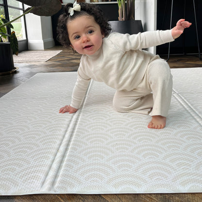 Botanical FOLDiMAT Play Mat – Foldable Baby Play Mat with Botanical Design