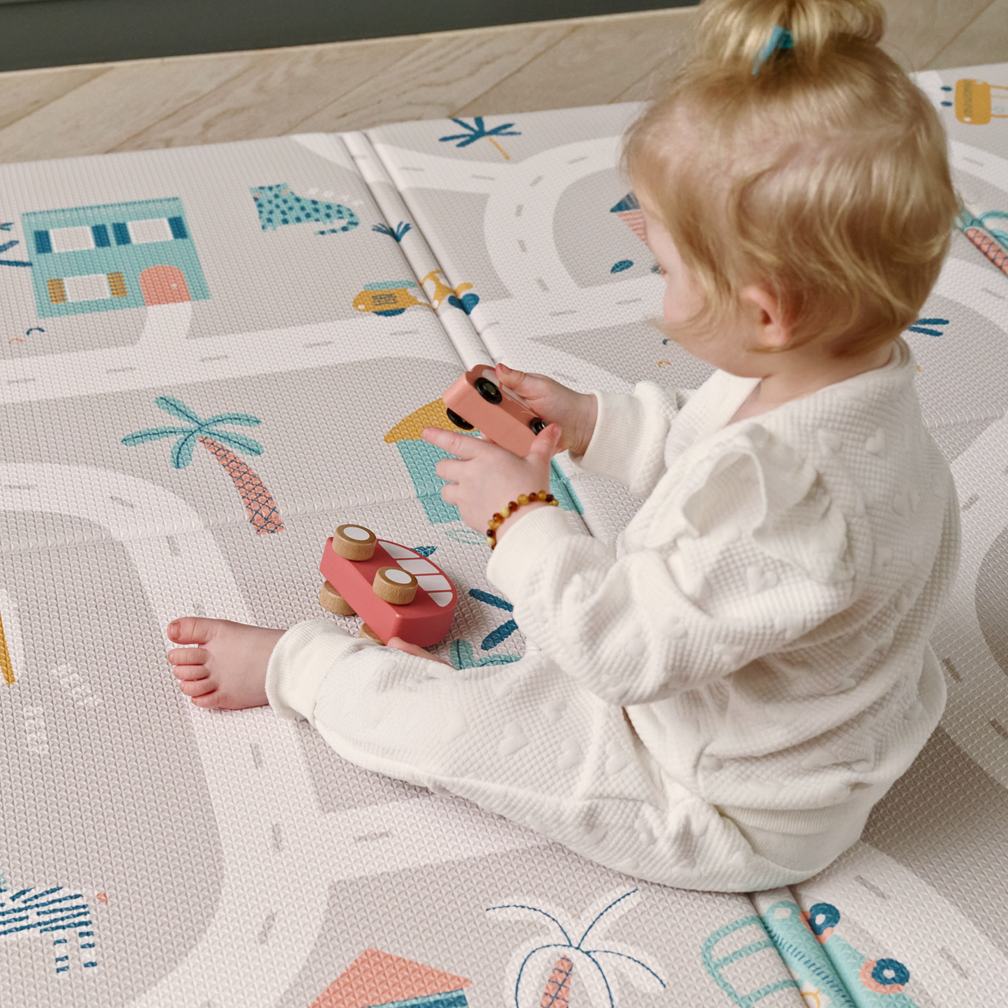 TropicTrails FOLDiMAT Play Mat – Foldable Baby Play Mat