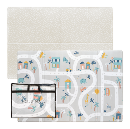 TropicTrails FOLDiMAT Play Mat – Foldable Baby Play Mat