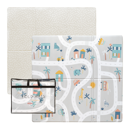 TropicTrails FOLDiMAT Play Mat – Foldable Baby Play Mat